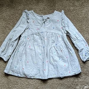Next flower embroidered tunic 2-3 years